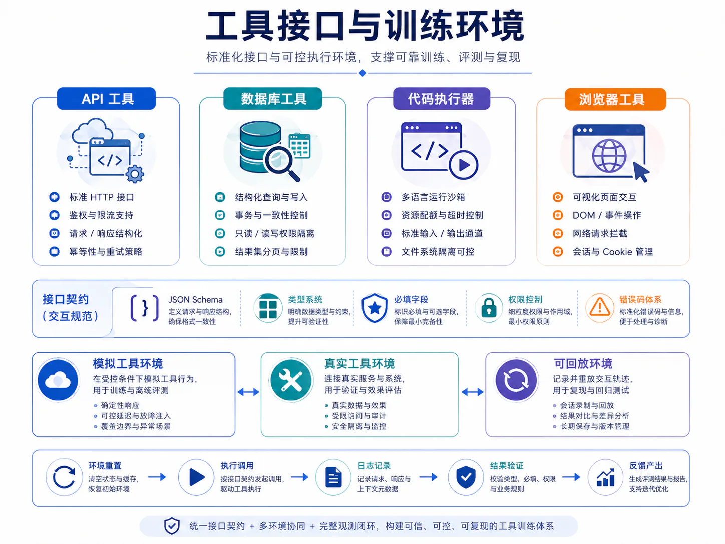 工具接口与训练环境